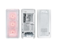 PHANTEKS Eclipse G500A D-RGB Mid-Tower tipo kompiuterio korpusas, grūdintas stiklas – baltos spalvos