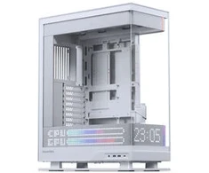 Phanteks Evolv X2 Matrix Gehäuse-Bundle, Midi-Tower, E-ATX, Tempered Glass + Nxlinq V2 HUB - baltas