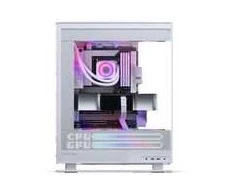 Phanteks Evolv X2 Matrix PC Case, Mid-Tower, E-ATX, Tempered Glass, Matrix LED – Baltas