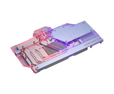 PHANTEKS Glacier G40 RTX 4090 vandens blokas su galine plokšte, skirtas MSI, D-RGB &amp; chromas