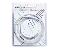PHANTEKS Neon D-RGB LED strip – combo set, 40 cm (two pieces) – baltas
