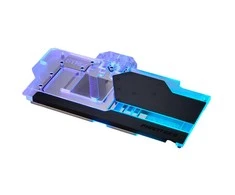 Phanteks Glacier G6000 STRIX GPU Vanduo Block ASUS RX 6800/6900 Strix/TUF D-RGB - su galine plokšte juoda