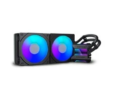PHANTEKS Glacier One 280 MPH pilna vandens aušinimo sistema, D-RGB – juoda