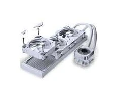 PHANTEKS Glacier One 360D30 X2 DRGB All-in-One Liquid Cooler – 360mm, baltos spalvos