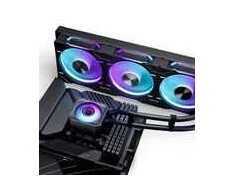 PHANTEKS Glacier One 360D30 X2 DRGB All-in-One Liquid Cooler – 360mm, juodos spalvos