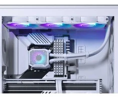 PHANTEKS Glacier One 360M25 Gen2 DRGB All-in-One Liquid Cooler – 360 mm, baltos spalvos