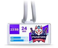 Phanteks Glacier One 360M25 LCD AiO Vanduo Cooling, 6-Inch Ekranas – 360mm, Baltas