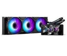 Phanteks Glacier One 360M25 LCD AiO Vanduo Cooling, 6-Inch Ekranas – 360mm, Juodas
