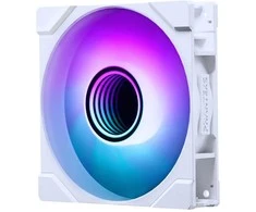 PHANTEKS M25 Gen2 PWM D-RGB korpuso ventiliatorius – 120mm, baltos spalvos