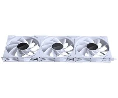 PHANTEKS M25 Gen2 PWM D-RGB korpuso ventiliatorius 3er-Pack – Reverse Blade, 140mm, baltos spalvos