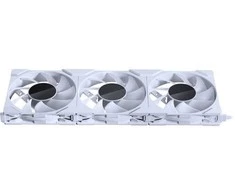 PHANTEKS M25 Gen2 PWM D-RGB korpuso ventiliatorius, 3er-Pack – 120mm, baltos spalvos