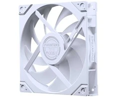 PHANTEKS M25 Gen2 PWM D-RGB korpuso ventiliatorius – Reverse Blade, 140mm, baltos spalvos