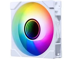 PHANTEKS M25 Gen2 PWM D-RGB korpuso ventiliatorius – Reverse Blade, 120mm, baltos spalvos