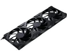 PHANTEKS M25 Gen2 PWM korpuso ventiliatorius, 3er-Pack – 140mm, juodos spalvos