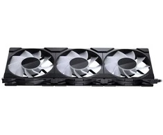 PHANTEKS M25 Gen2 PWM D-RGB korpuso ventiliatorius – Reverse Blade, 120mm, juodos spalvos