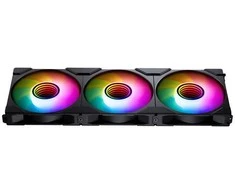 PHANTEKS NV Series NV5 MK2 ATX Case, Tempered Glass, DRGB - Satin Juodas + 3 Pack M25 Gen2 PWM D-RGB Fans Reverse Blade + 1x Normal Fan - 120mm