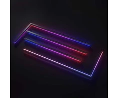 PHANTEKS NV Series NV7 E-ATX-Gehäuse, Tempered Glass, ARGB - juodas &amp; M25 Gen2 PWM D-RGB Lüfter 3er-Pack - Reverse Blade, 140mm + DRGB Kit