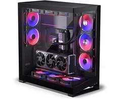 PHANTEKS NV-Series NV9 MK2 PC-kompiuterio korpusas, Big-Tower, EATX, DRGB, Tempered Glass – juodos spalvos