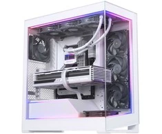 „Phanteks NV5 Premium DRGB“ rinkinys + maitinimo šakotuvas, 3 išoriniam rėmui, 1 pagrindinės plokštės kabelio dangtelis – baltos spalvos