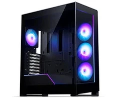 Phanteks NV5X PC Case, Mid-Tower, E-ATX, Tempered Glass, ARGB – Juodas