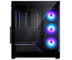 Phanteks NV5X PC Case, Mid-Tower, E-ATX, Tempered Glass, ARGB – Juodas