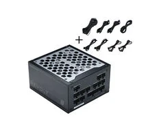 Phanteks Revolt 1000W Platinum Bundle, įkroviklis mit Cable Kit - juodas