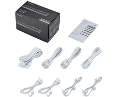 Phanteks Revolt 1200W Platinum Bundle, įkroviklis mit Cable Kit - baltas