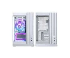 Phanteks XT V3 PC Case, Mini Case, mATX, Tempered Glass – including 3x 120mm Fans, Baltas