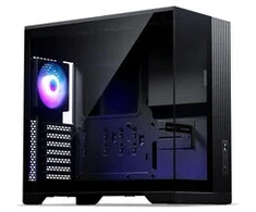 Phanteks XT V5 PC Case, Mid-Tower, ATX, Tempered Glass, RGB – Juodas