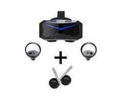 Pimax Crystal Super Ultrawide VR-Headset + DMAS-Ausinės Bundle - juodas