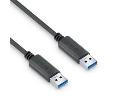 PureLink Premium USB-A laidas, juodas - 2m