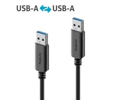 PureLink Premium USB-A laidas, juodas - 2m