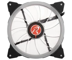 Raijintek IRIS 14 Rainbow RGB LED korpuso ventiliatoriai, 2-Part Set su valdikliu – 140mm