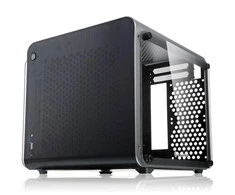 Raijintek METIS EVO TG Mini-ITX dėklas, grūdintas stiklas - sidabras