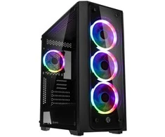 Raijintek PONOS TG4 korpusas - juodas