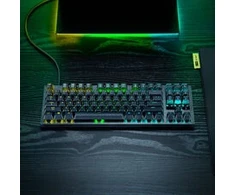 Razer Huntsman V3 Tenkeyless 8KHz žaidimų klaviatūra, RGB, analoginiai-optiniai jungikliai - juoda, ISO (DE)