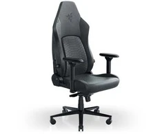 Razer Plush fabric; Aliuminio | Gaming chairs | Iskur | Dark pilkas