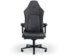 Razer Plush fabric; Aliuminio | Gaming chairs | Iskur | Dark pilkas