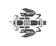 Res-Tech GT Cockpit Simracing Rig - Shiny Baltas