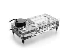 Watercool „Alphacool Core Distro“ plokštė, 240 mm, dešinė, vandens aušinimas su VPP, ARGB – akrilas