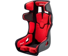 Sabelt GT PAD XL racing seat, fiberglass shell, FIA-approved, modular - juodas/red (00213-01-04-Raudonas)
