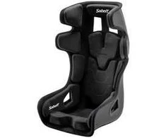Sabelt Sim Racing Sabelt GT PAD XL Rennsitz, Glasfaser-Schale, FIA-geprüft, modular - juodas