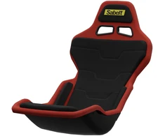 Sabelt SRP-1 Simracing Seat, Fibreglass Shell, Formula Design, Padded - Racing Juodas