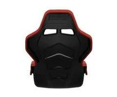 Sabelt Sim Racing Sabelt SRP-1 Simracing-Sitz, Glasfaser-Schale, Formel-Design, gepolstert - racing juodas