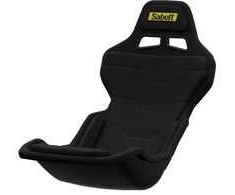 Sabelt Sim Racing Sabelt SRP-1 Simracing-Sitz, Glasfaser-Schale, Formel-Design, gepolstert - deep juodas