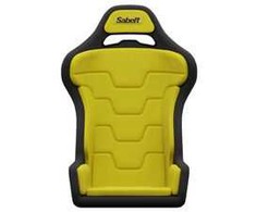 Sabelt Sim Racing Žaidimų lenktynių fotelis Sabelt SRS-1 iš stiklo pluošto, aptrauktas Geltona (00210-01-01-YEL)