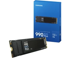 Samsung SSD | 990 EVO Plus | 1000 GB | SSD form factor M.2 2280 | Solid-state drive sąsaja NVMe | Skaitymo greitis 7250 MB/s | Rašymo greitis 6300 MB/s