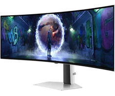 Monitorius Samsung | LS49DG934SUXEN Odyssey G9 G93SD | 49 " | OLED | DQHD | 32:9 | 240 Hz | 0.03 ms | 5120 x 1440 pikselių | 250 cd/m² | HDMI jungtys quantity 1 | Sidabrinis