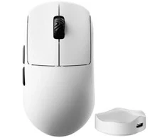 Scyrox V8 Belaidė pelė žaidimams, 8,000 Hz, 8K Dongle – Kailh Optinė, baltas