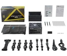 Seasonic Focus GX 80 PLUS Gold PSU, modular – 750 Watt, juodos spalvos